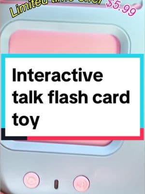 ✨Interactive Talking Flash Cards Toy for Toddlers and Preschoolers - Bilingual English & Spanish Language Learning Set🎉Click yellow shopping cart to purchase!!🛒💕🎊#ypfッ #TikTok #tiktokkindia #TikTokShop #fyp #foryou #TTSLeveIUp #TTSDelightNow #GiftGuide #toddlerlearning #toddlergames #talkingflashcards #bilingualbaby #bilingualkids #newyearnewaura