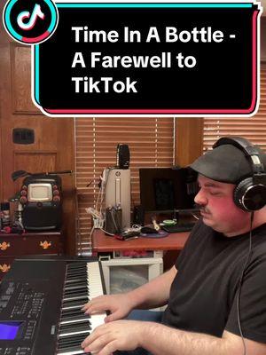 Bringing this song back one last time with my own piano arrangement before this app (most likely) goes away tomorrow. It’s been a pleasure to be here with all of you. #fyp #foryoupage #fypシ゚ #tiktokban #timeinabottle #jimcroce 