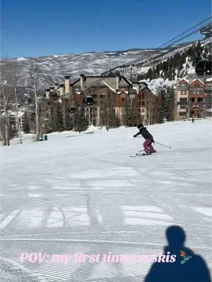 Not too bad for day 1 ❄️⛷️🎿 #colorado #beavercreek #skiinskiout #dayone 