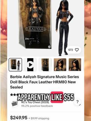 Scalpers make me sick, let’s pray I can get the doll in store! #aaliyah #aaliyahdanahaughton #aaliyahdoll #barbie #scalpers 