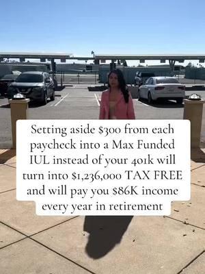 Comment below “bank” or click link in my bio for a free strategy call! 🏦 #401k #401kplan #retirementplan #savings #taxfree #infinitebanking #iul #indexeduniversallife #indexuniversallife #wealthy #wealth #tipsandtricks #realestate #estateplanning #irs #irstaxcode #businesswomen #businessman #businessowner #reels #viral #explore #fypシ 