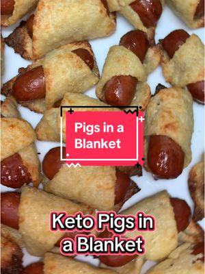 ❤️🥰 Pigs in a Blanket! 🥰❤️ #ketodough #pigsinablanket #ketopigsinablanket #ketokravings #lowcarbsnack #ketosnack #ketoappetizers #ketosuperbowlsnack 