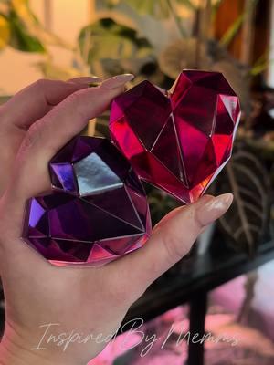 Red or purple?? ❤️💜 Drop a heart in the comments and let me know which color you like more! Anyone else see jello here??  Love how these diamond resin hearts turn out ❤️💜 Resin by @LET'S RESIN save on this beautiful crystal clear resin on amazon with code ‘INSPIRED24’! #satisfying #resinart #satisfyingvideo #epoxyresin #inspiredbymemms #resinobssessed #resinoftiktok #resinobsession #artistsoftiktok #resincrafts #resina #letsresin #valentine #resinpour #nails #diamond 