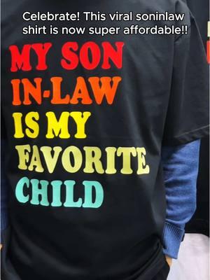 Son in law tshirt #newyear #happynewyear #shirt #trump2024🇺🇸 #soninlaw #son #dad #FathersDay #fatherson #dadshirt #cooldad 