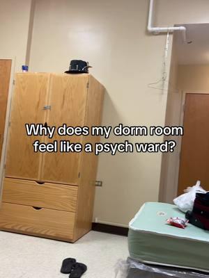 FILMED ON 5/14/2024 #dorm #dormroom #dormitory #psychwards 