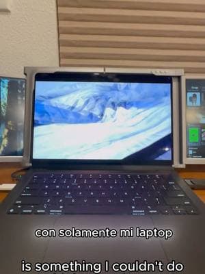 Mejora Tu Productividad! #laptops #triplelaptop #portablemonitor 