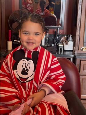 Gracelyn gets her hair cut at Magic Kingdom #magickingdom #mk #disneyworld #wdw #disney #peoplemover #tomorrowlandspeedway #parade #festivaloffantasyparade #carousel #castle #florida #orlando #CapCut 