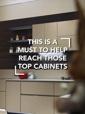 This is a must to help reach those top cabinets#kitchencabinet #cabinetdesign #kitchenideas #cabinetmaker #cabinet