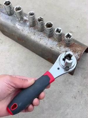 "Say Goodbye to Multiple Wrenches! This Adjustable Ratchet Wrench Fits All Sizes for Quick and Easy Screw Removal 🚗🔧 Get Yours Now and Simplify Your Toolbox! #AdjustableWrench #DIYTools #Mechanics #Handyman #ToolUpgrade #FastFix #ViralTools #TrendingNow"