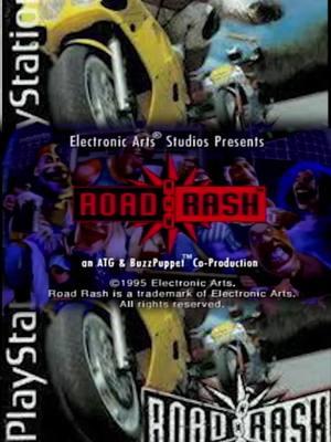 Booting up Road Rash On the PlayStation  #roadrash #retrogameplay #playstation 