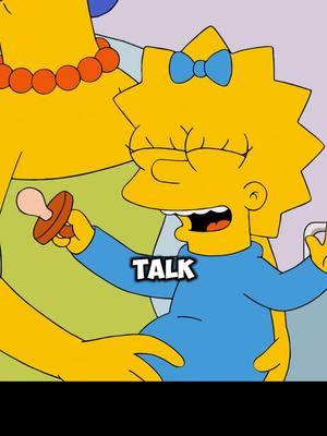 Did you know that Maggie actually learned to talk a long time ago? #thesimpsons