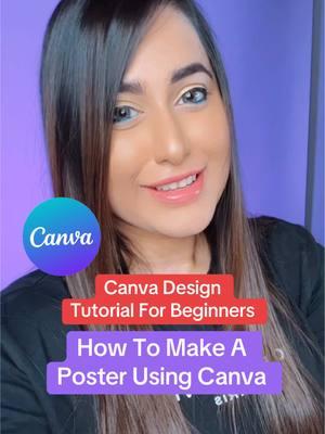 #creatorsearchinsights Canva Design Tutorial For Beginners - How To Create A Poster Using Canva! 😎 #canvatips #canvahacks #canvadesign #canvaforbusiness #canvatutorial #canvaforbeginners #canvatutorialforbeginners 