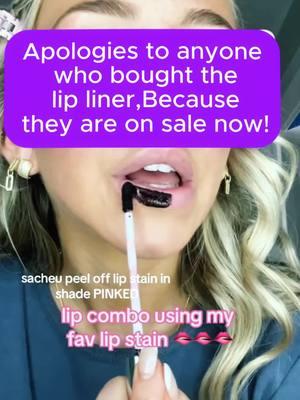 The most stunning lip liner stain#falldealsforyou #makeupmusthaves #spotlightfinds #tiktokshopholidayhaul #starcreatorcompetition #sacheulipstayn #liplinerstain #liplinertutorial #liplinerstayn #liplinerstaynpeel #peelofflipstain#fyp