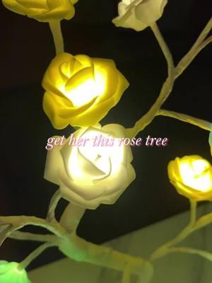 Rose tree lights Today only$3#TikTokShop #us #flowers #foreverflowers #roselamp #asetheticroom #fyp #giftsforher 