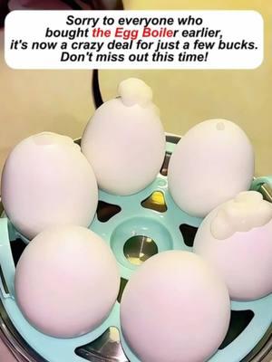 If you love hard boiled eggs but dont love how long they take to make, this hard boiled egg baker is a must have. Get the perfect boiled egg every time! #hardboiledegg #eggboil #hardboiledegghack #TikTokShop #tiktokshopfind #blackfriday #tiktokshopblackfriday #tiktokshopcybermonday#TikTokShopLoveAtFirstFind#spotlightfinds