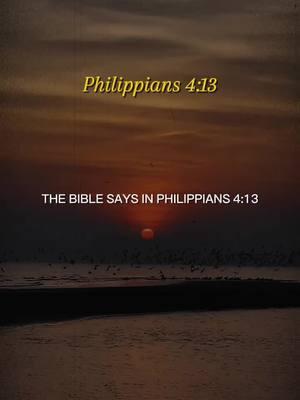 Philippians 4:13 “I can do all things through Christ who strengthens me.” #philippians413 #philippians #bibleverse #biblequotes #biblefacts #christiantiktok 