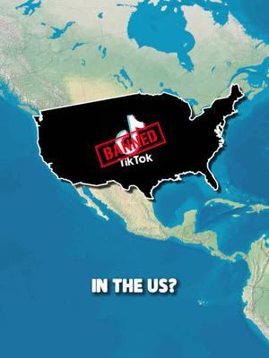 What Happens If TikTok Is Banned in the US? #history #unitedstates #geography #mapping #geomap #militarytiktok #tiktokbanned 