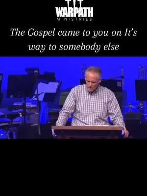 The gospel came to you on it's way to somebody else. LISTEN to this whole video. So powerful. God will use you without you even knowing it. 🙏  #gospel #Amen #christian #Jesus #amazinggrace #Warpath 