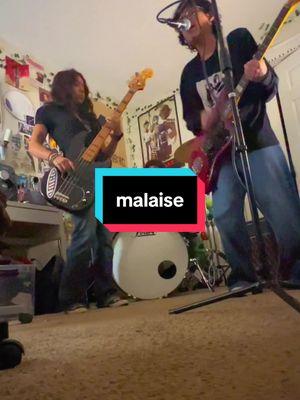 This is our song “malaise” Thank you guys for pre-saving our song! Out Feb 14 #music #bands #rock #shoegaze #grunge #radiohead #nirvana #thesmashingpumpkins #newmusic 