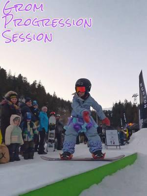 She tried this one time and as you can see she didn’t stop till it was nearly pitch black dark.  At the base of @LAAX in the heart of Rocks Resort was a rad little Riglet setup put on by @Burton Snowboards where the kids could drop in off the little mound and test their skills on this mini box. All while people are walking around giving these groms a place to show off in front of the passing crowd! I honestly thought she was going to call it after those crashes but she didn’t. She wasn’t even phased. She just wanted to keep going for it over and over again. All the way into the darkness until I eventually had to tell her we needed to let it be for the night.  Proud isn’t the right word for her resilience here. I don’t know what word fits how it made me feel but I loved watching little Cashy hustle back up and get after it over and over and over again. She already said she wants to session it again which we are all for watching her continue to push her riding on this mini grom feature! I’d bet it’s the power of being inspired by so many amazing riders here at the LAAX Open.  #snowboarding #laaxopen 