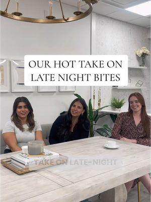 Here's our hot take on late-night bites! 🕺🍕  If you want the party to keep going, savory treats are a MUST! 🔥 Remember, it's a marathon, not a sprint—so keep the energy high and the dance floor packed with passed bites🎉  #EventPlanningTips #LateNightBites #WeddingAdvice #WeddingTips #WeddingPlanner #LuxuryWeddingPlanner #EventsbyElle #LuxuryWeddingExpert 