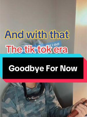 I joined TikTok back during lockdown. And it’s not an exaggeration to say this app genuinely saved my life. I met my spouse because of this app. I’ve met some amazing people, improved a ton on my cosplays, figured out my gender identity and a whole ton of other stuff all influenced by this app. I even wound up with 12k people following me, which I NEVER expected! I gained a community here, and that’s something so special. I hope the people who enjoy seeing me will follow me to other platforms- I’m out there floating around as Stainedglasscloud. I wish everyone the best.  Thank you for everything, everyone 🩵- Alto  #CapCut #shirakumooboro #kurogiri #aizawashota #proherohawks #shigarakitomura #rooftoppolycule #demonslayer #roleswapau #mha #bnha #tiktokban #goodbye 