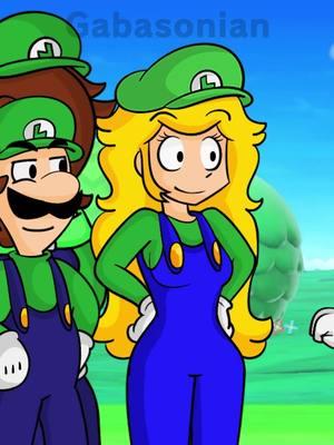 Everyone is Luigi #luigi #princessdaisy #princesspeach #rosalina #mario #supermario