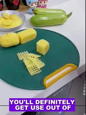 #TikTokShop#KitchenGoodies #VegetableCutter #LifeHelper #WaveBladeCuttingWonder #WolfToothKnife #PracticalGoods #MustHaveKitchenItem #CookingAssistant #EfficientKitchenTool