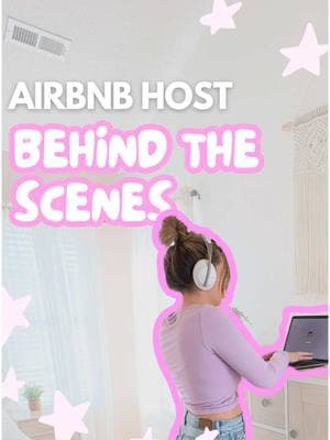 Here’s a behind the scenes look at my day as an Airbnb host From cleaning the Airbnb to get it ready for the next guests -- to thrifting for budget friendly essentials 🤍 #AirbnbHost #HostLife #AirbnbCleaning #airbnbprep 