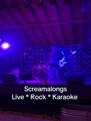 Finally got to scream out some stress last night with the Screamalongs! #agentorangeband #bloodstains #punkrock #karaoke #screamalongs 