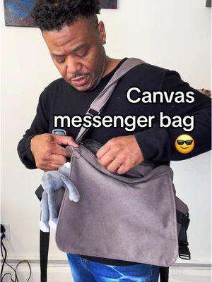 Now I get to look like the cool kids and you can too #mailbag #canvas #canvasbag #ownyourstyle #phillynick7 #TikTokShop #thanks4watching #mensfashion #messengerbag 