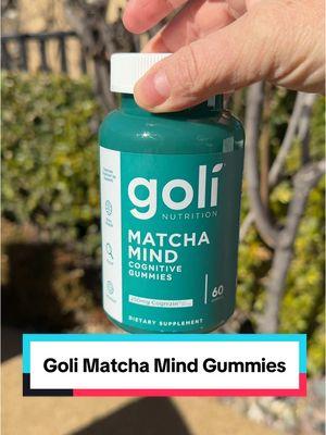 Brain fog is real, but Goli Matcha Mind gummies  help me stay clear and focused. 🍵 they are my go to for feeling sharp and on top of things! ##matcha##matchamind##goli##goligummies##golimatchamind