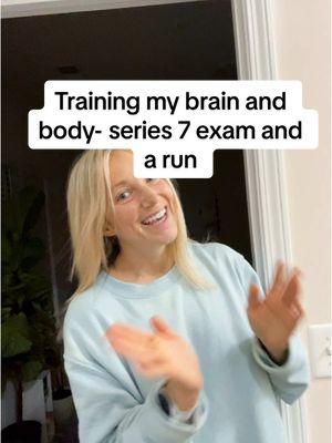 Running to keep my brain and body in check while studying for the series 7 exam! Something that helps me so much is getting out there in the morning 💕 MY INSTA IS LEXIEFIRMENT  Running in: @HOKA Clifton and @Garmin Connects forerunner 165  #runnergirl #runvlog #grwmtorun #series7exam #series7examprep #formerteaching #runnerlife #girlsinfinance #runnerlife #realisticrunner #morningroutine #grwmtorun 