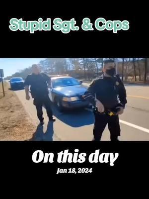 Ignorant cops, Escalate #fyp #tiktok #cops #citizensrights #onthisday #Policemissconduct #fypシ゚viral #1stamendmentaudit #filmthepolice #tyrants #knowyourrights 