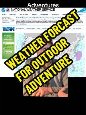 #greenscreen #weather #forecast for #outdooradventure #climbing #skiing #mountaineering #snowboarding #Hiking #backpacking 