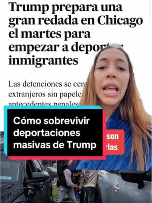 Nadie está seguro. Las redadas vienen. #deportaciones #deportado #inmigrante #migrante #latino #latinos #mexico #mexicano #venezuela #venezolanos #tps #politica #biden #trump #maga #trump2024 #maga2024 #project2025 #injusticia #crimen #republicanos #chicago #santuario #inmigracion #frontera #sos