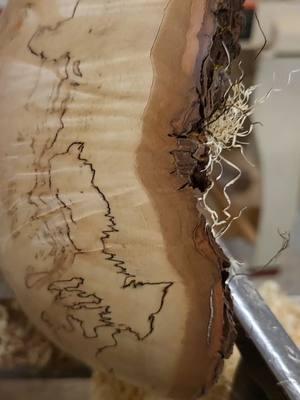 let's rewind the clock,  tick tock, tik tok (re)turning to the roots #woodturning #willow #woodturner #turning #woodshop #roots #shopteacher #lathe l 