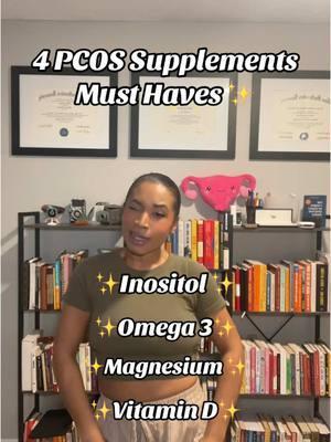 Which ones are you taking? #pcos #pcossupport #womenshealth #pcoscoach #supplements #pcossupplement #womenshealth 