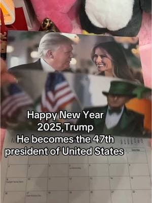 Happy New Year!Amazing calendar #tiktokmademebuyit #TikTokShop #calender #calender2025 #trump 