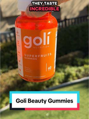 I finally started taking the Goli Beauty Superfruits Gummies, and I totally get why everyone loves them! They are packed with essential nutrients and antioxidants, and there’s such an easy way to support skin from the inside out! ##goli##goligummies##golibeauty##beautyfromwithin##GlowUp##glowingskin##antioxidants##vitamins##skinhealth##skincare##yummy##superfruits##golisuperfruits