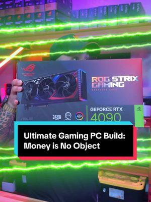 Ultimate Gaming PC Build: Money is No Object #foryou #techtok #pcbuild #gamingpc #pcsetup #metapcs 