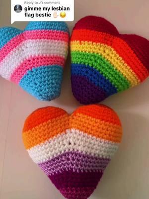 Replying to @J  🥰🥰🥰 #fyp #fyppppppppppppppppppppppp #cozyvibes #crochettiktok #crochetaddiction #knottypandacrochet #crochetersoftiktok #crochet #crochettok #crocheting #crochetpattern #cozy #ValentinesDay #Pride #crochetheart #rainbow #rainbow #transpride #crocheter #lesbianpride #lesbian 