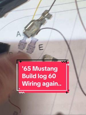 65 Mustang build log 60 #wiring #americanautowire #coyote #pilot 