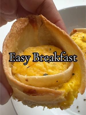 Happy Saturday! It’s rainy and cold here in Tennessee ☔️ Anyone else ready for spring? If you need a quick and easy breakfast idea, try these burrito cups! You can also make ahead and store in the fridge to grab during the week!  Hope everyone stays warm!  Quick & Easy Breakfast Burrito Cups 6 tortillas  Bacon or sausage cooked  6 Eggs  1/4 C Heavy Cream Salt/Pepper  *Optional Veggies Preheat oven to 350° Spray muffin pan  Double roll tortillas and cut the length of muffin pan  Mix eggs with heavy cream and salt/pepper. Pour into pans over tortillas  Top with bacon and cheese, or other veggies Bake 350° for 12 min  Enjoy!  #eggbites #eggmuffins #eggburritos #breakfast #breakfastburrito #saturdaymorning #brunch #EasyRecipes #breakfastforacrowd #EasyRecipes 