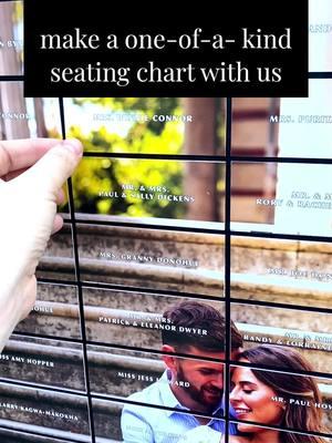 This ain't your grandma's seating chart, it's a work of art that doubles as a killer post-wedding memento! Imagine your guests' faces lighting up when they see this bad boy at the reception. Plus, no more wandering around like lost puppies trying to find their tables! Here's why this is the one you need for your big day: • Forget boring! This seating chart is a conversation starter. People will be like "OMG, how cool is that?!" • Matches your vibe: Going romantic or totally modern? We can make it fit your wedding theme like a glove. • Keepsake alert! After the party, just ditch the top layer and you've got a gorgeous piece of art for your crib. ️ • One-of-a-kind: Just like your love story, each seating chart is totally unique! Ready to ditch the stress and impress your crew? Hit us up in the comments or check out our website! #weddingplanningwin #weddinghacks #uniquedecor #weddinginspo #weddingideas #seatingchart #weddingseatingideas #seatingarrangements #seatingassignments