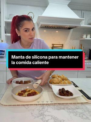 Super buena esta manta de silicona que me mantiene la comida caliente! #warmingtray#electricwarmingtray#partymusthaves#warmingfood#warmingfoodhack#foodwarmingmat#warmingmat 