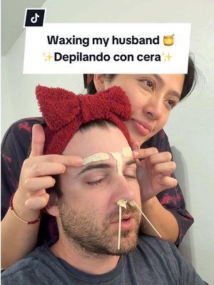 Waxing my husband 🙌🏻 Depilación con cera en casa! Adiós bellos🍯 #lifestancewax #waxingvideos #waxingtips #waxingathome #nosewax #depilacionconcera #satisfyingvideo #marriedlife #spadayathome #vdaygift #beforeandafter #vday #tiktokshopusa #couplegoals #onabudget #lovelanguage #TikTokShopLoveAtFirstFind #TikTokShopJumpStartSale #Fashionlookbook #TikTokShopNewYearNewAura #NewYearNewAura #spotlightfinds #latinaygringo @Lifestanceswax 