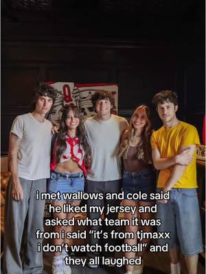 i also accidentally called them “pookies” #wallows #concert #modeltour #quarterback #clairo #greenscreen 