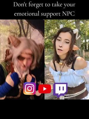 #duet with @goforthegoat #massfollow #massfollowing #thanksforallthefish  #dndmeme #fantasycosplay #taverncore #taverntiktok #npcguildguide #dndtiktokguild #keepersguild #keepersguildoftiktok #tea #satyroc #satyrcosplay #satyrtok #faunoc #fauncosplay #fauntok