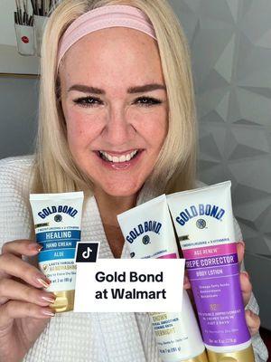 #ad I’m renewing my aging skin with @Gold Bond 𝐇𝐞𝐚𝐥𝐢𝐧𝐠 𝐇𝐚𝐧𝐝 𝐂𝐫𝐞𝐚𝐦 and 𝐀𝐠𝐞 𝐑𝐞𝐧𝐞𝐰 𝐃𝐮𝐨! The 𝐇𝐞𝐚𝐥𝐢𝐧𝐠 𝐇𝐚𝐧𝐝 𝐂𝐫𝐞𝐚𝐦 gives my hands immediate hydration that lasts all day and helps reveal healthier, younger hands.  𝐀𝐠𝐞 𝐑𝐞𝐧𝐞𝐰 𝐂𝐫𝐞𝐩𝐞 𝐂𝐨𝐫𝐫𝐞𝐜𝐭𝐨𝐫 is clinically proven to reveal smoother and firmer looking skin. It’s filled with protective antioxidants and nourishing omega fatty acids. I love to apply this on my chest area and because it’s non-comedogenic, it will not clog my pores so I can use it on my face as well. 𝐀𝐠𝐞 𝐑𝐞𝐧𝐞𝐰 𝐑𝐞𝐭𝐢𝐧𝐨𝐥 𝐎𝐯𝐞𝐫𝐧𝐢𝐠𝐡𝐭 works while you’re sleeping to reveal smoother and younger looking skin. It has stabilized retinol, which doesn’t degrade over time. The lotion also helps support your collagen level to lift and tighten your skin. I love to use this on my arms, chest, neck, thighs, and face too! If you have aging skin concerns like I do, this trio should be a must have in your skincare regimen! #GoldBondUS #GoldBondPartner #bodyskincare #hydratedskin #healthyskin #dailyskincare #agerenew #youngerlookingskin #healinghandcream #winterskin #dryskin #walmartlove